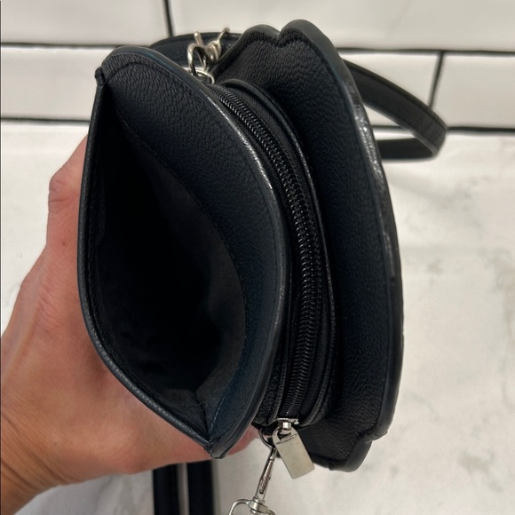 Sleepyville Critters Floral Sugar Skull Skeleton Bones Cross Body Bag Purse EUC! - Picture 12 of 13